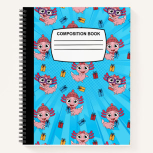 Axolotl Composition Notitieboek