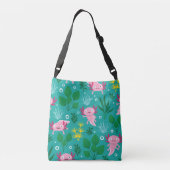 Axolotl Crossbody Bag Tas (Achterkant)