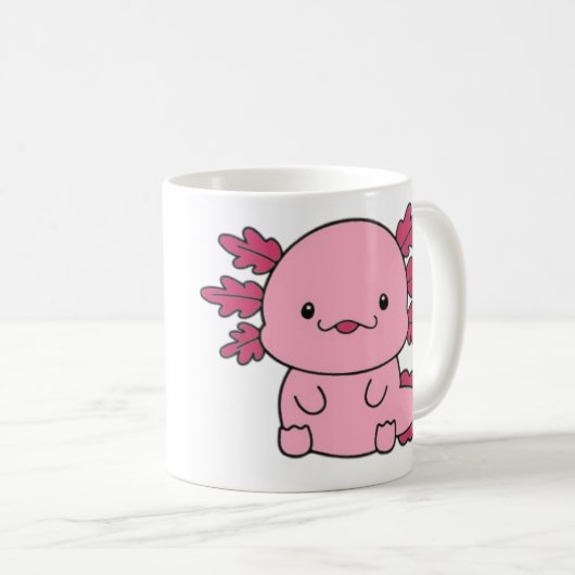 Axolotl Cutes Coffee Mok (Voorkant rechts)