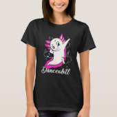 Axolotl Danser Danceolotl Amphibian Dancer Vrouwen T-shirt (Voorkant)