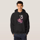 Axolotl Dier 8e Verjaardag Meisje B Dag 8 Jaar OL Hoodie (Voorkant volledig)