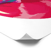 Axolotl dier en hart poster (Hoek)