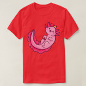 Axolotl-dier Mexico-steek T-shirt (Design voorkant)