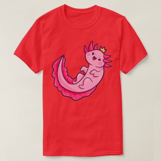 Axolotl-dier Mexico-steek T-shirt (Design voorkant)
