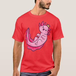 Axolotl-dier Mexico-steek T-shirt