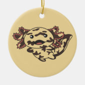 Axolotl Diverse soorten Axolotls Sweet Animals Ba Keramisch Ornament (Voorkant)