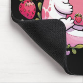 Axolotl Drink Japanse aardbeienmelk Muismat (Hoek)