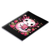 Axolotl Drink Japanse aardbeienmelk Notitieboek (Linkerzijde)