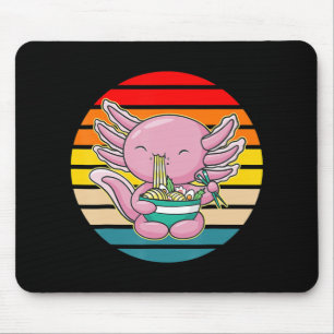 Axolotl Eating Ramen Kawaii Anime Japanse Food Ki Muismat