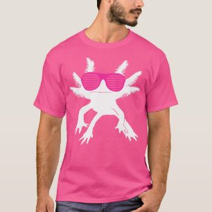 Axolotl Eet Slaap Grappig Mexicaanse Salamander T-shirt
