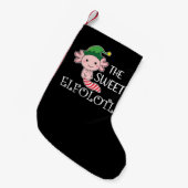 Axolotl Elf De zoete Elfoldert DierKerstmis A Kleine Kerstsok (Voorkant (Hangend))