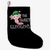 Axolotl Elf De zoete Elfoldert DierKerstmis A Kleine Kerstsok (Voorkant)
