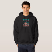 Axolotl er was een meisje dat van Axolotls amfibie Hoodie (Voorkant volledig)