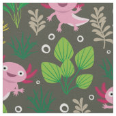 Axolotl Fabric Stof (Close Up)