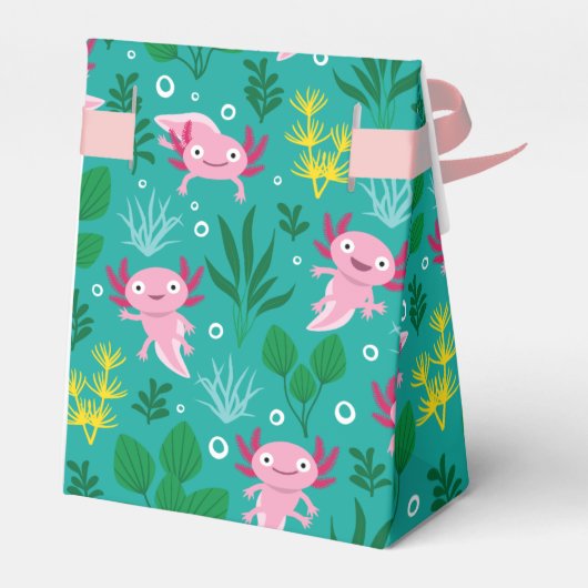 Axolotl Favor Box Bedankdoosjes (Achterkant)