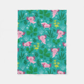 Axolotl Fleece Blanket (Voorkant)