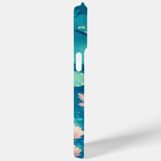 Axolotl Flower Pond Serenity Case-Mate iPhone Case (Achterkant / Rechts)