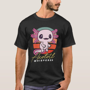 Axolotl Fluisteraar Mexicaanse Amfibie Tijger Sala T-shirt