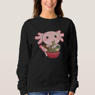 Axolotl Food Ramen Japanese Food Kawaii Animals Trui