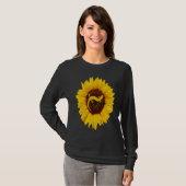 Axolotl  For Women Men Salamander Pet Sunflower T-shirt (Voorkant volledig)