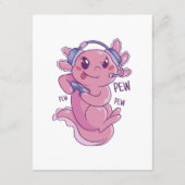 Axolotl Gamer Challenge Blast Informatiekaartje (Achterkant)