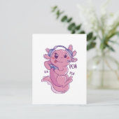 Axolotl Gamer Challenge Blast Informatiekaartje (Staand voorkant)