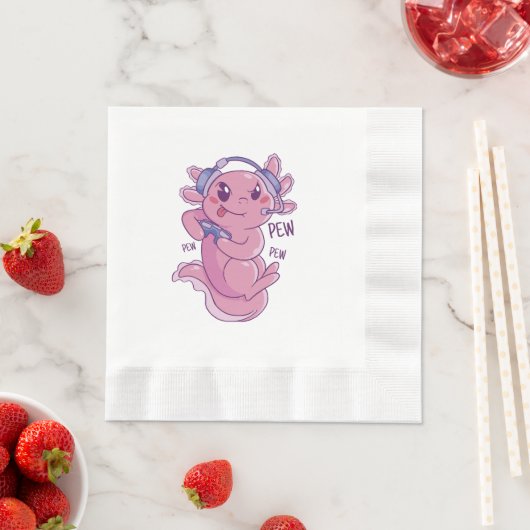 Axolotl Gamer Challenge Blast Servet (Insitu)