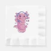 Axolotl Gamer Challenge Blast Servet (Voorkant)