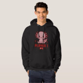 Axolotl Gamer Couple Capybara Retro Pixel Arcade Hoodie (Voorkant volledig)