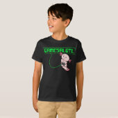 Axolotl Gaming Gamesalotl Kawaii T-shirt (Voorkant volledig)