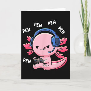 Axolotl Gaming Kinderen Jongens Meisjes Anime Vide Kaart