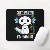 Axolotl Gaming Salamander als Gamer Muismat (Met muis)