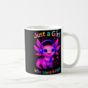 Axolotl gewoon een meisje dat van K-p houdt Koffiemok