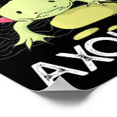 Axolotl Gift Anime Japans, een jongen die van een Poster (Hoek)