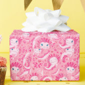 Axolotl gift wrap cadeaupapier
