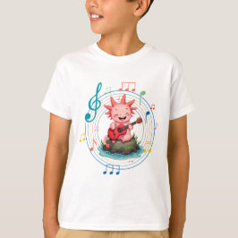 Axolotl-gitaar T-shirt