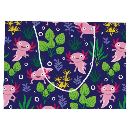 Axolotl Groot Cadeauzakje (Achterkant)