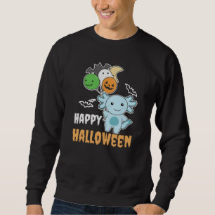 Axolotl Halloween Balloons Kinder Cute Axolotls Trui