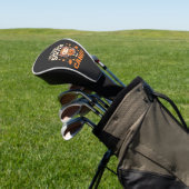 Axolotl Halloween snoep handel vector ontwerp_1 Golfheadcover (Insitu)