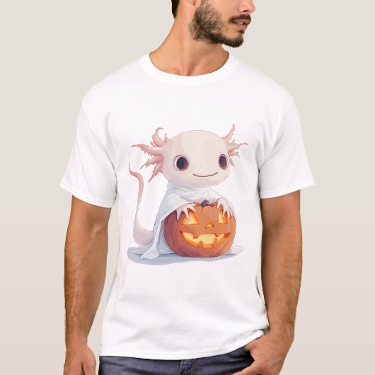 Axolotl Halloween T-shirt (Voorkant)