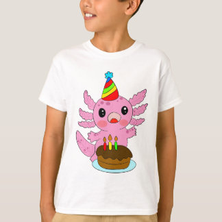 axolotl HappyBirthday T-shirt
