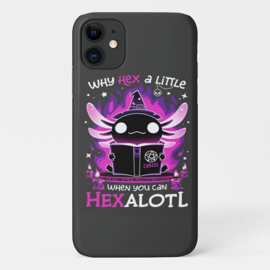 Axolotl Heksenuur - Salamandre Case-Mate iPhone Case (Achterkant)