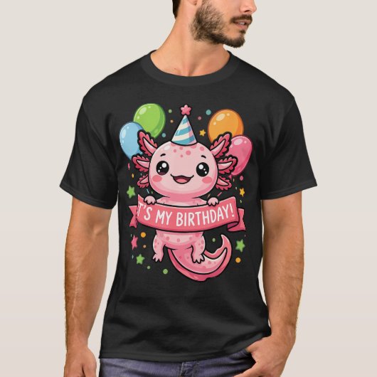 Axolotl Het Is Mijn T-shirt (Voorkant)