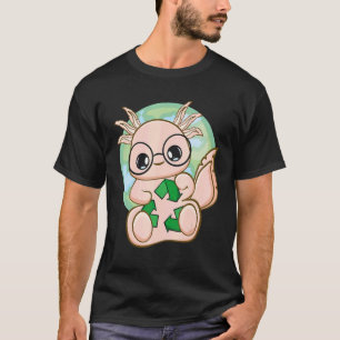 Axolotl Huisdier Aardedag Elke Dag Wandelende Vis T-shirt
