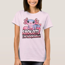 Axolotl, ik ben schattig – Lieve Kawaii Amfibie