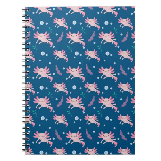 Axolotl ilustracion notitieboek (Voorkant)