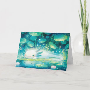 Axolotl in de Tovervijver Kaart