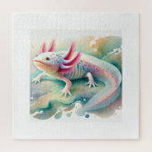 Axolotl in Dreamy Waters 110924AREF134 - Watercolo Legpuzzel (Verticaal)