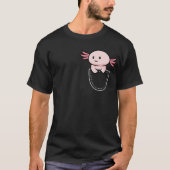 Axolotl in een zakje Kawaii T-shirt (Voorkant)