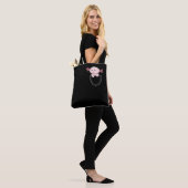 Axolotl in een zakje Kawaii Tote Bag (Op model)